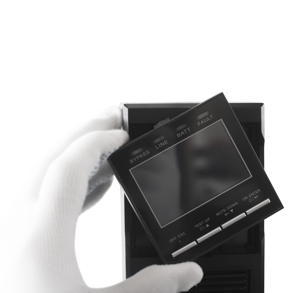 UPS 6KVA 6kW rackabil si tower Smart Online Dubla Conversie nJoy Balder ecran convertibil