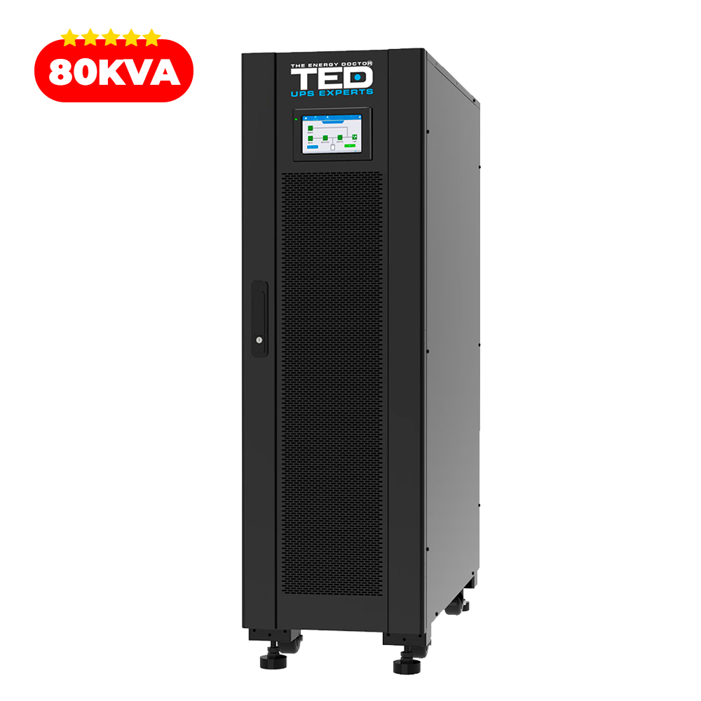 UPS 80KVA 80kW 400V Trifazat Online Dubla Conversie TED Electric TED004710 Imagine secundară a produsului
