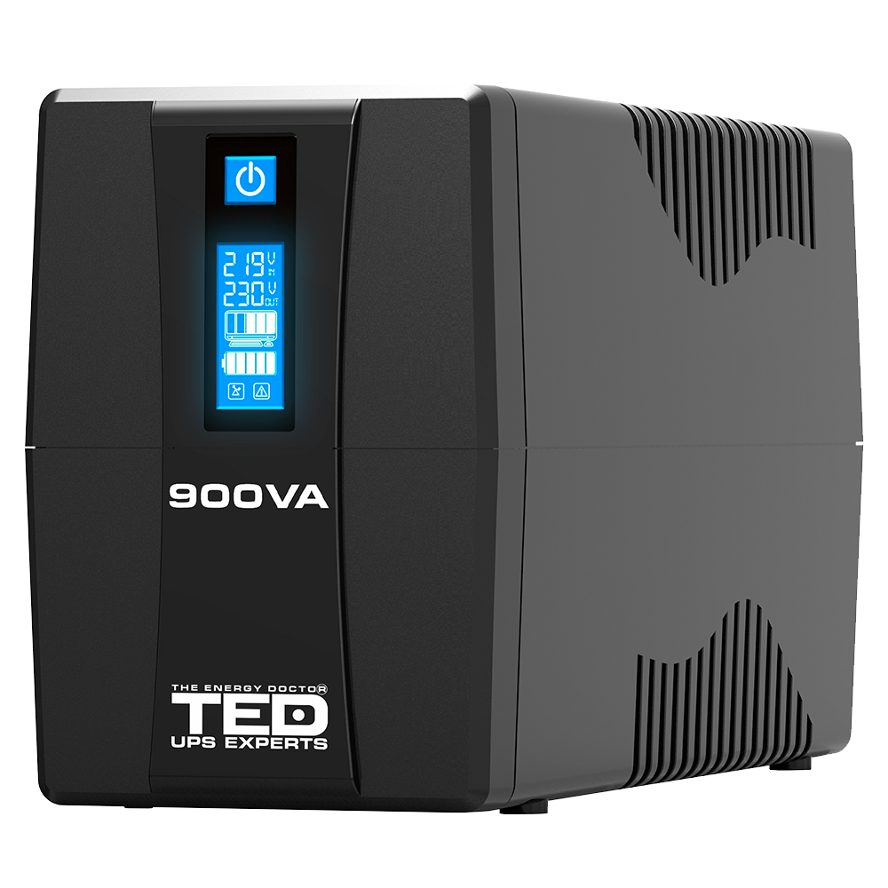 UPS 900VA 500W LCD TED Electric Imagine principală a produsului