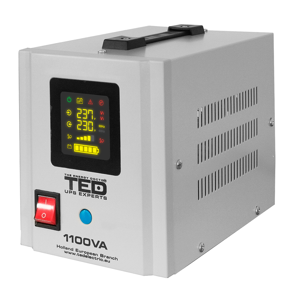 UPS Centrala Termica 1100VA 700W TED Electric