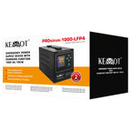 UPS Centrala Termica 1000VA 700W utilizeaza 1 x baterie 12V LiFePO4 Sinusoida Pura Kemot URZ3406-LFP4
