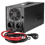 UPS Centrala Termica 1000VA 700W utilizeaza 1 x baterie 12V AGM / GEL / Auto Sinusoida Pura Kemot URZ3406B Negru