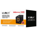 UPS Centrala Termica 1000VA 700W utilizeaza 1 x baterie 12V AGM / GEL / Auto Sinusoida Pura Kemot URZ3406B Negru