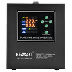 UPS Centrala Termica 1500VA 1050W utilizeaza 1 x baterie 12V LiFePO4 Sinusoida Pura Kemot URZ3427-12LFP