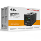 UPS Centrala Termica 1500VA 1050W utilizeaza 2 x baterie 12V LiFePO4 Sinusoida Pura Kemot URZ3427-LFP4