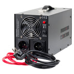 UPS Centrala Termica 1500VA 1050W utilizeaza 2 x baterie 12V AGM / GEL / Auto Sinusoida Pura Kemot URZ3427B Negru