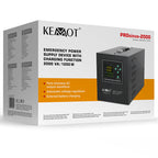 UPS Centrala Termica 2000VA 1200W utilizeaza 1 x baterie 12V LiFePO4 Sinusoida Pura Kemot URZ3407-LFP4