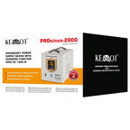 UPS Centrala Termica 2000VA 1200W utilizeaza 1 x baterie 12V AGM / GEL / Auto Sinusoida Pura Kemot URZ3407