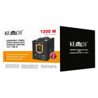 UPS Centrala Termica 2000VA 1200W utilizeaza 1 x baterie 12V AGM / GEL / Auto Sinusoida Pura Kemot URZ3407B Negru