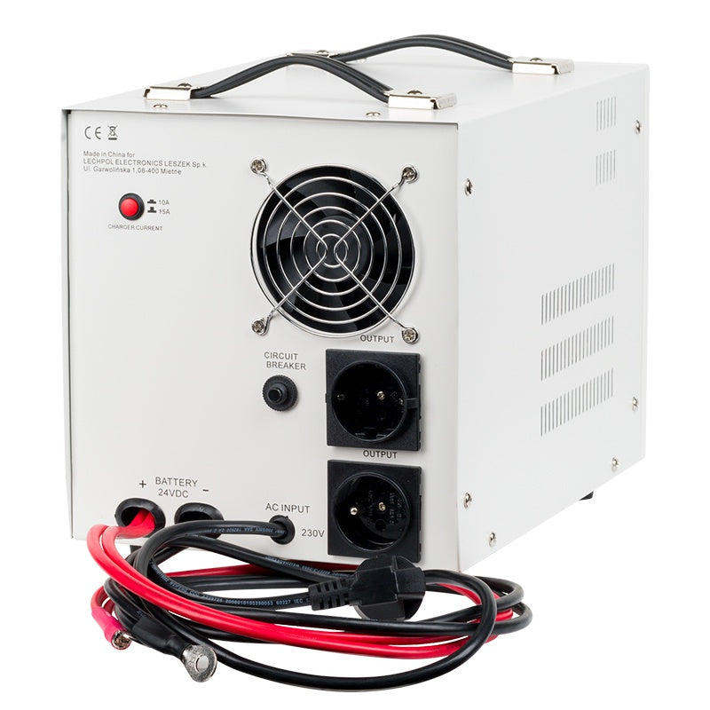 UPS Centrala Termica 2000VA 1400W utilizeaza 2 x baterie 12V AGM / GEL / Auto Sinusoida Pura Kemot URZ3428