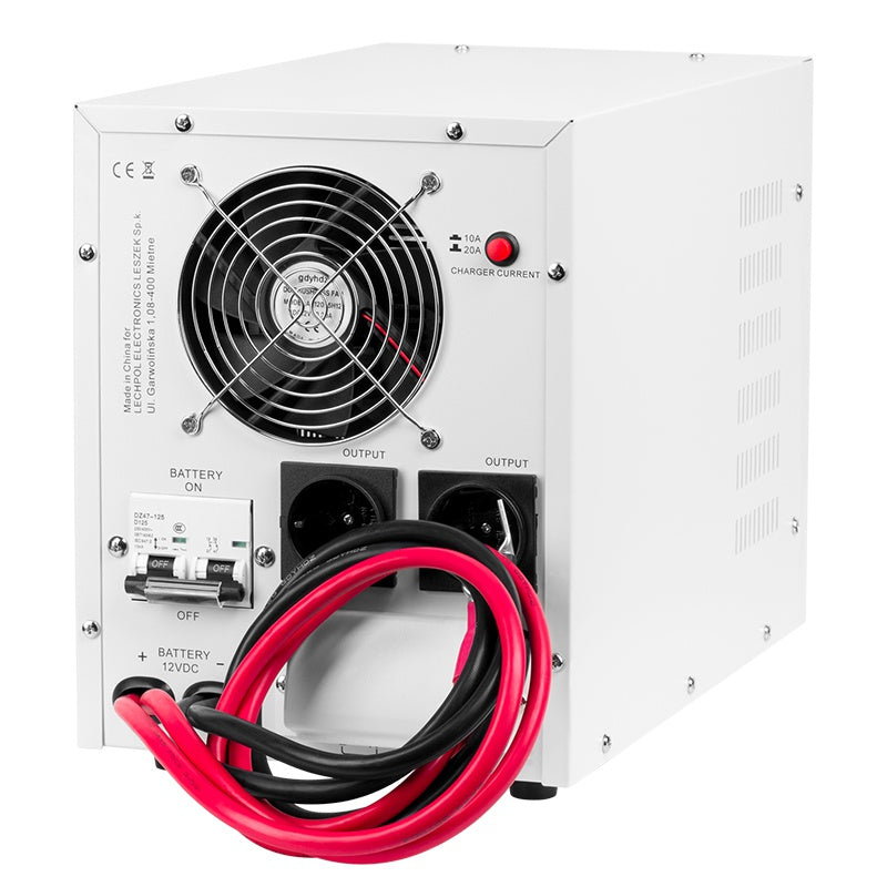 UPS Centrala Termica 2200VA 1600W utilizeaza 1 x baterie 12V AGM / GEL / Auto Sinusoida Pura Kemot URZ3431