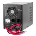 UPS Centrala Termica 2200VA 1600W utilizeaza 1 x baterie 12V AGM / GEL / Auto Sinusoida Pura Kemot URZ3431B Negru