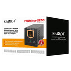 UPS Centrala Termica 2200VA 1600W utilizeaza 1 x baterie 12V AGM / GEL / Auto Sinusoida Pura Kemot URZ3431B Negru