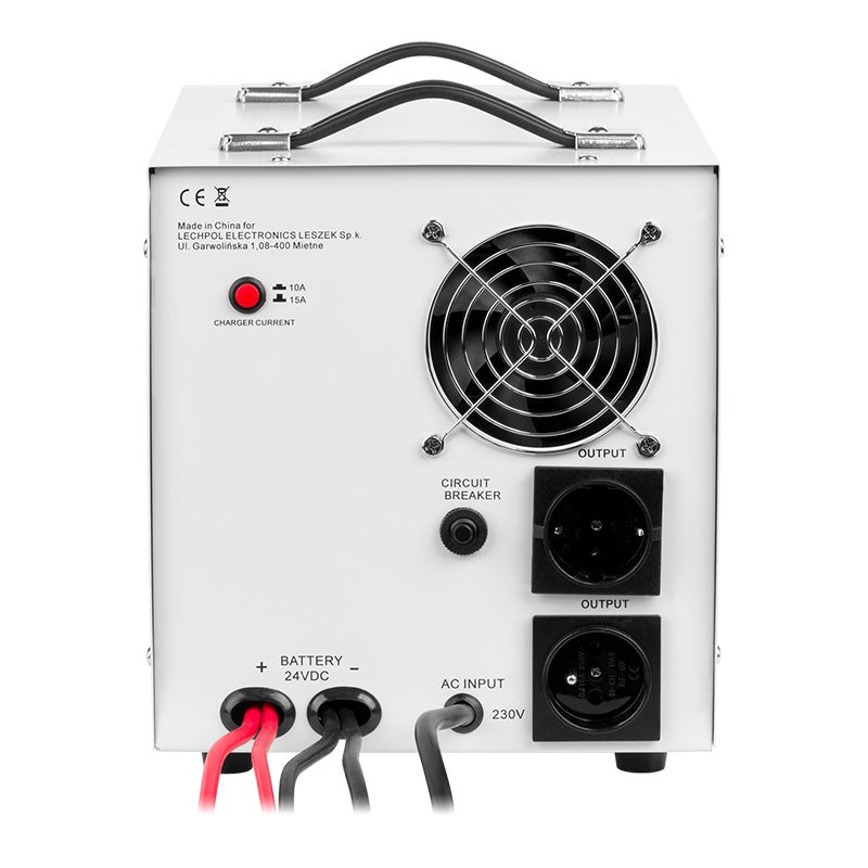 UPS Centrala Termica 2600VA 1800W utilizeaza 2 x baterie 12V AGM / GEL / Auto Sinusoida Pura Kemot URZ3429