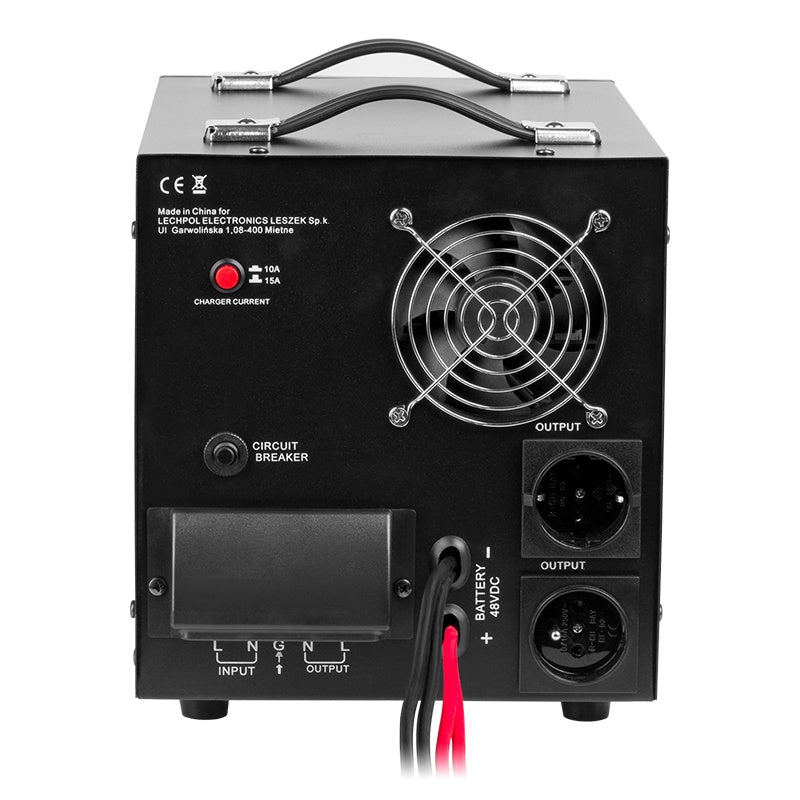 UPS Centrala Termica 3500VA 2400W utilizeaza 4 x baterie 12V AGM / GEL / Auto Sinusoida Pura Kemot URZ3430
