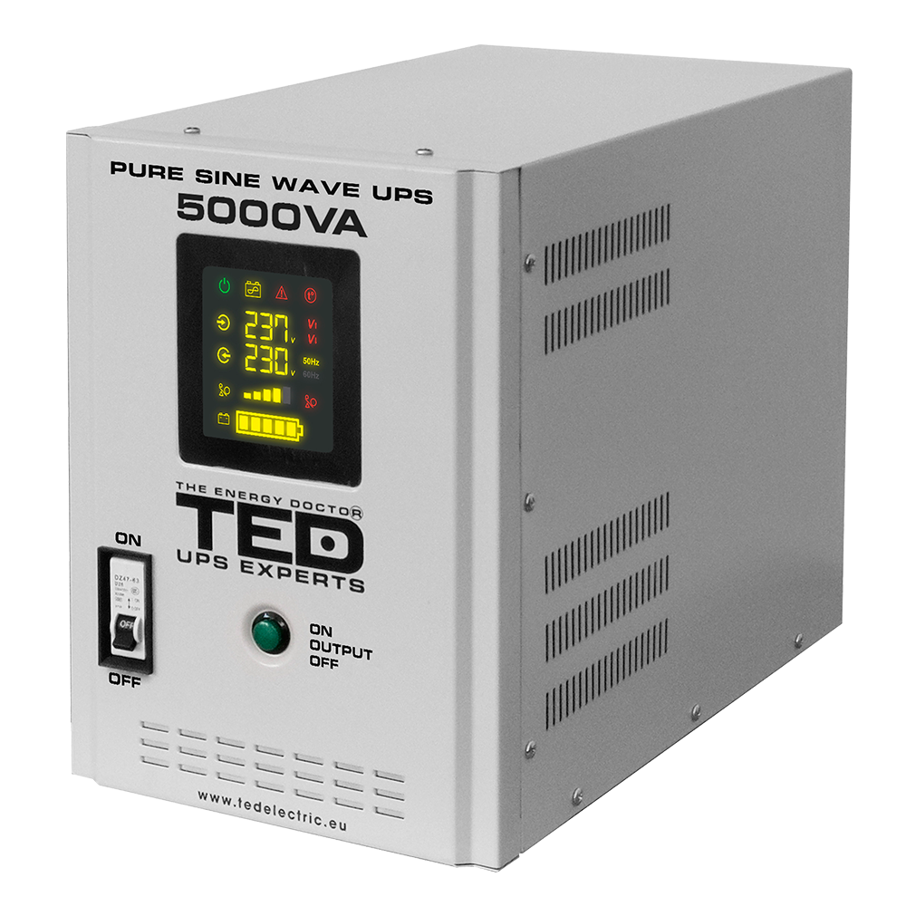 UPS Centrala Termica 5000VA 3500 TED Electric  Imagine principală a produsului