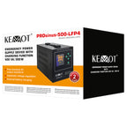 UPS Centrala Termica 500VA 300W utilizeaza 1 x baterie 12V LiFePO4 Sinusoida Pura Kemot URZ3404-LFP4