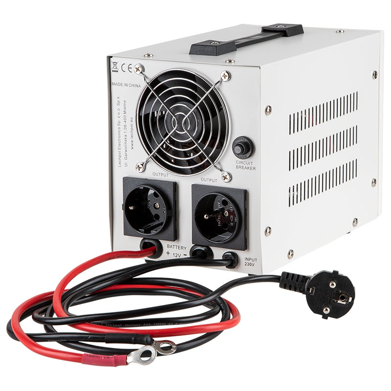 UPS Centrala Termica 500VA 300W utilizeaza 1 x baterie 12V AGM / GEL / Auto Sinusoida Pura Kemot URZ3404