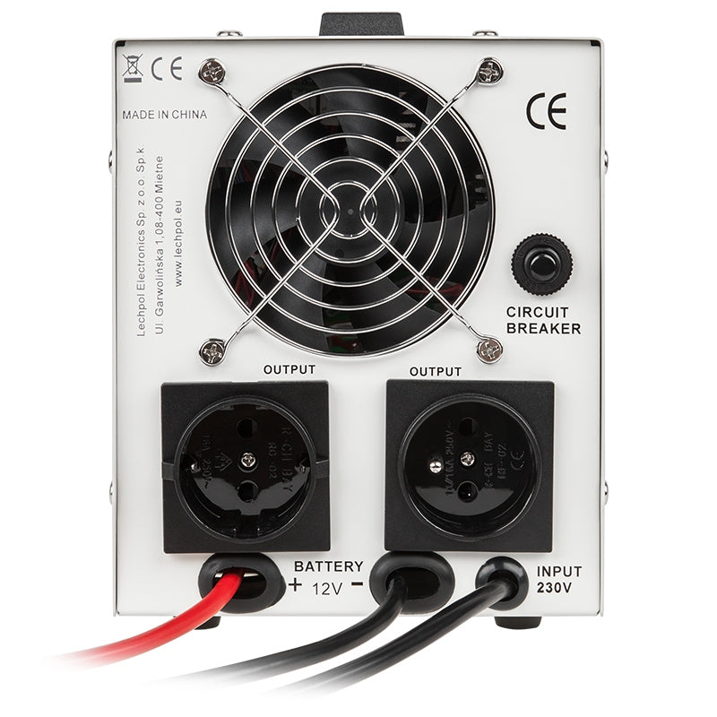 UPS Centrala Termica 500VA 300W utilizeaza 1 x baterie 12V AGM / GEL / Auto Sinusoida Pura Kemot URZ3404