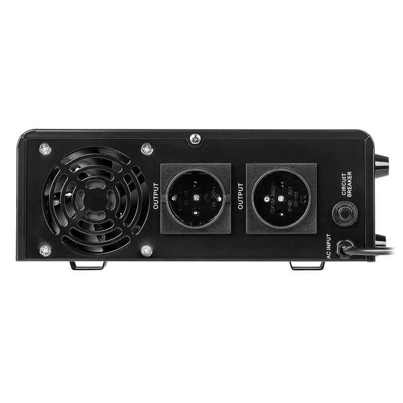 UPS Centrala Termica 500VA 300W Montaj Perete utilizeaza 1 x baterie 12V AGM / GEL / Auto Sinusoida Pura Kemot URZ3408