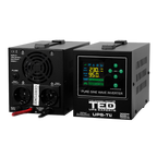 UPS Centrala Termica 500VA 300W Litiu LiFePO4 cu baterie externa auto