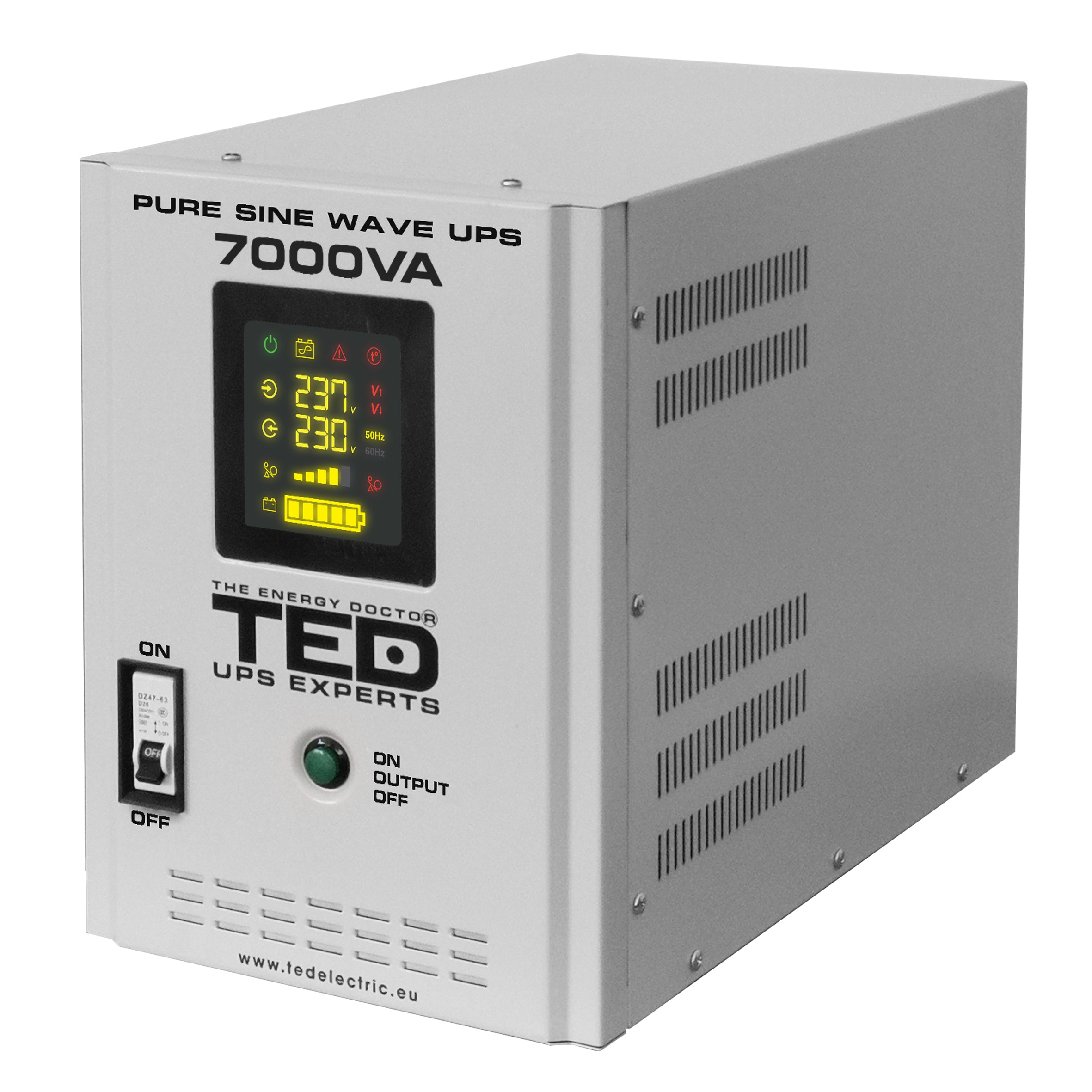 UPS Centrala Termica 7000VA 5000W TED Electric  Imagine principală a produsului