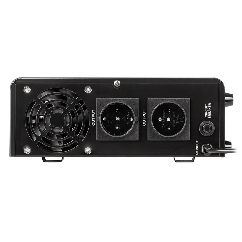 UPS Centrala Termica 800VA 500W Montaj Perete utilizeaza 1 x baterie 12V AGM / GEL / Auto Sinusoida Pura Kemot URZ3409