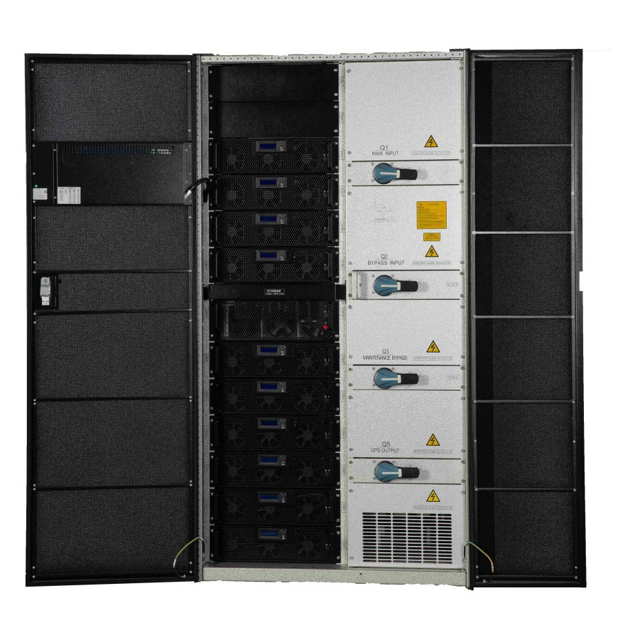 UPS Modular 400kW 400kVA Online Dubla Conversie Trifazat, Cabinet COVER MAXSAFE 405