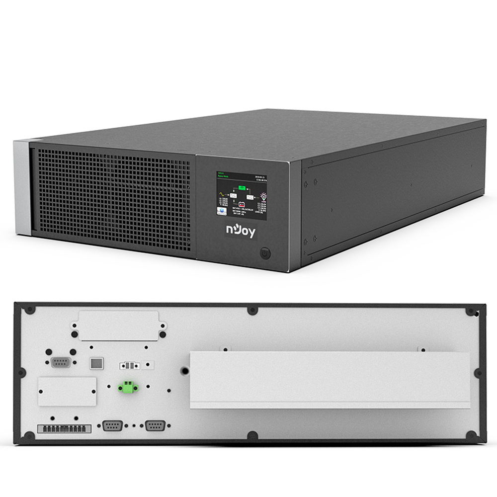 UPS 30KVA 30kW Rackabil / Tower 3U Convertibil Trifazat Online Dubla Conversie INDUSTRIAL nJoy Ranger 30KR