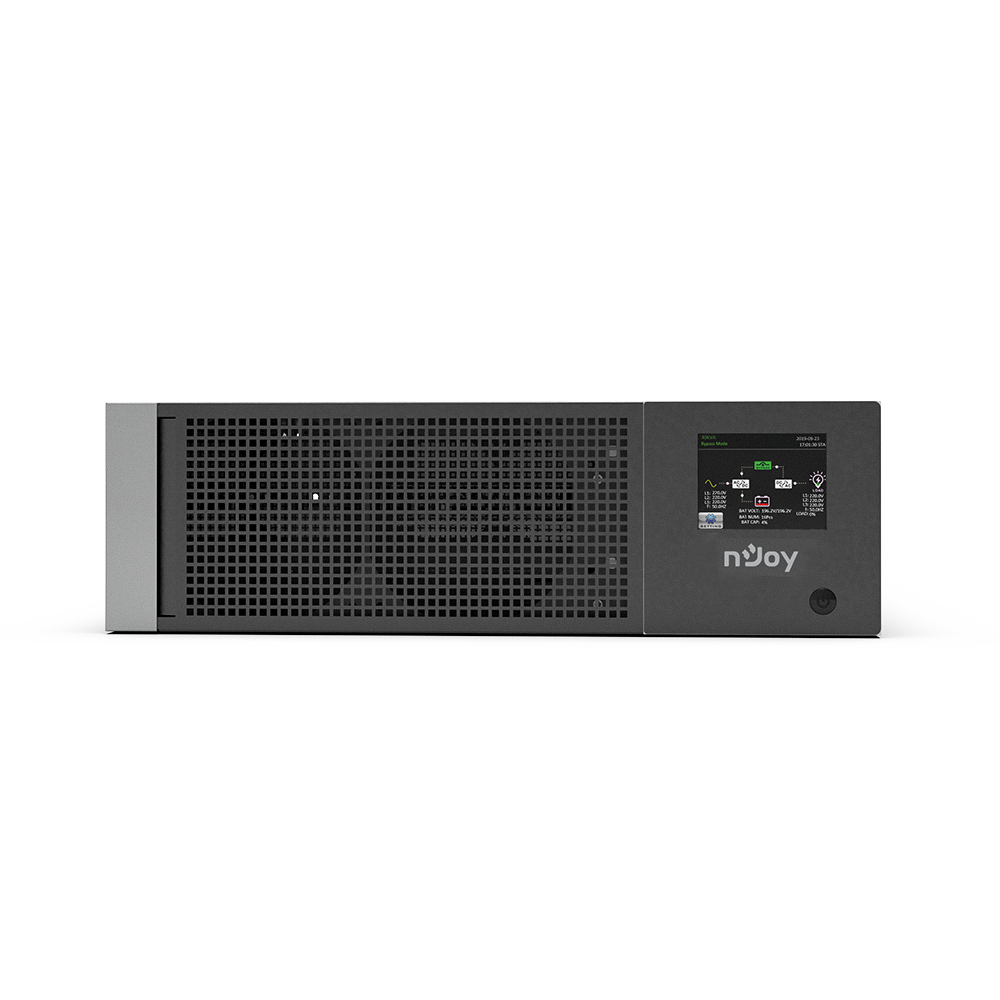 UPS 30KVA 30kW Rackabil / Tower 3U Convertibil Trifazat Online Dubla Conversie INDUSTRIAL nJoy Ranger 30KR