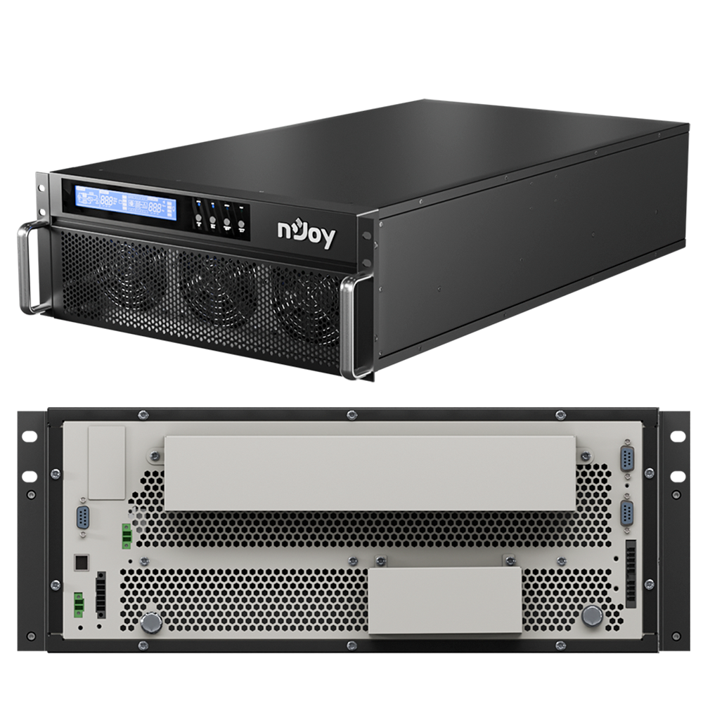 UPS 60KVA 60kW Rackabil / Tower Online Dubla Conversie cu Sinusoida Pura nJoy Ranger 60KR